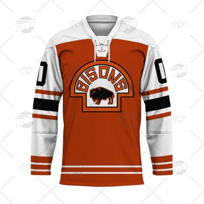 Personalize Vintage AHL Buffalo Bisons 1937 hockey Retro Jersey
