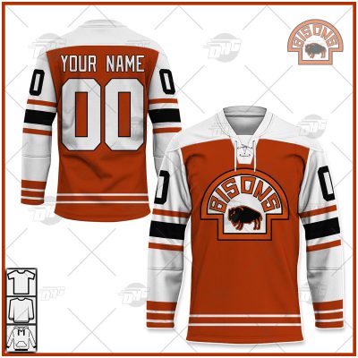 Personalize Vintage AHL Buffalo Bisons 1937 hockey Retro Jersey
