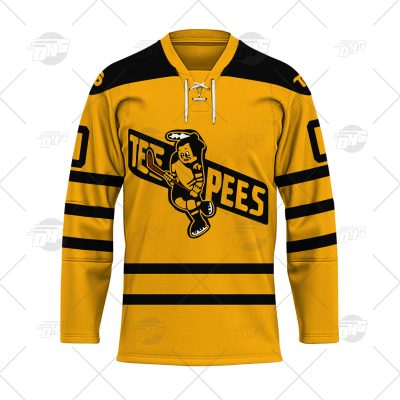 Personalize Vintage AHL St Catharines Teepees OHL hockey Retro Jersey
