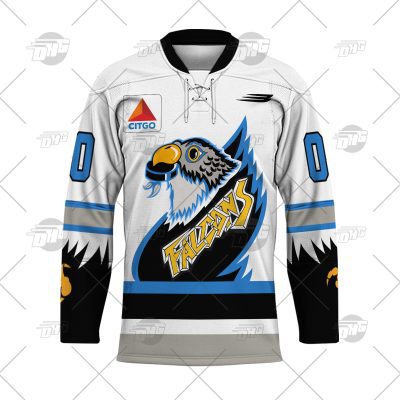 Personalise AHL CCM Springfield Falcons T-Birds 90s Throwback White Hockey Jersey