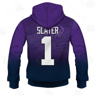 NRL Melbourne Storm Billy Slater No 1 Pullover Hoodie V2