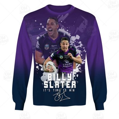 NRL Melbourne Storm Billy Slater No 1 Sweatshirt V2