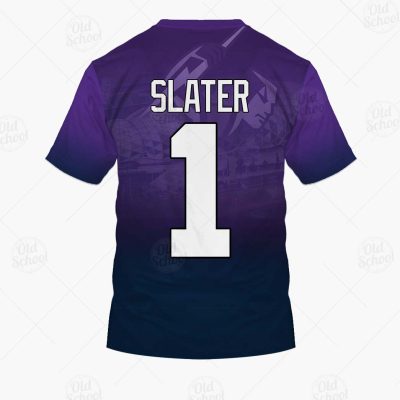 NRL Melbourne Storm Billy Slater No 1 T-Shirt V2