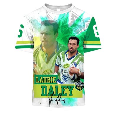 NRL Canberra Raiders Legend Laurie Daley T52 Hoodie