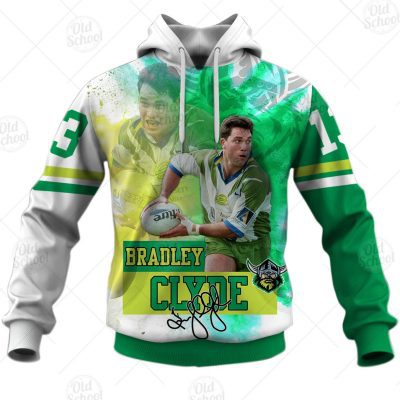 NRL Canberra Raiders Bradley Clyde T52 Hoodie