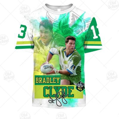NRL Canberra Raiders Bradley Clyde T52 Hoodie