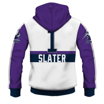 NRL Melbourne Storm Billy Slater Pullover Hoodie