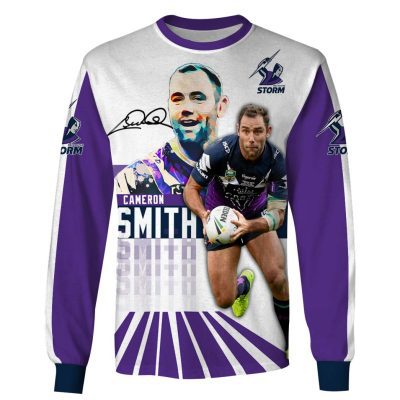 NRL Melbourne Storm Cameron Smith Sweatshirt