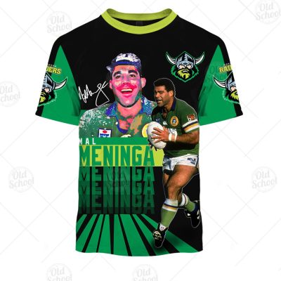 NRL Canberra Raiders Mal Meninga T54 Hoodie