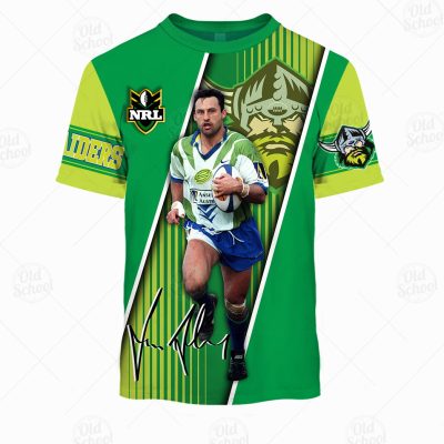NRL Canberra Raiders Laurie Daley 3D Hoodie Style T9