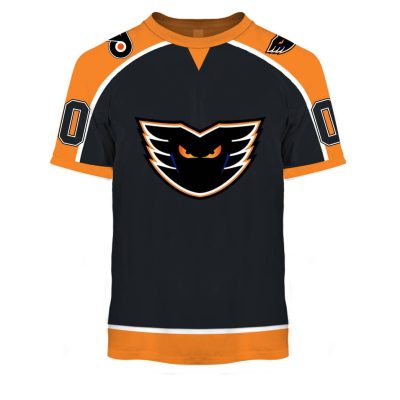 Personalized AHL Lehigh Valley Phantoms Black Jersey 2020
