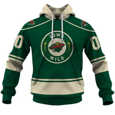 Personalized AHL American Hockey League Iowa Wild Green Jersey 2020