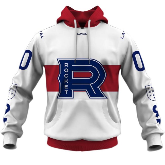 Personalized AHL American Hockey League Laval Rocket White Jersey 2020