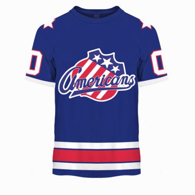 Personalized AHL Rochester Americans Blue Jersey 2020