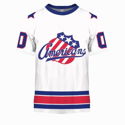 Personalized AHL Rochester Americans White Jersey 2020