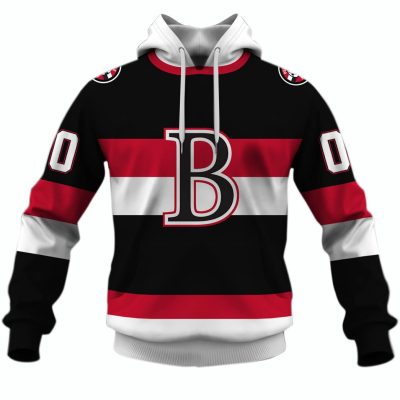 Personalized AHL Belleville Senators Black Jersey 2020