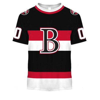Personalized AHL Belleville Senators Black Jersey 2020