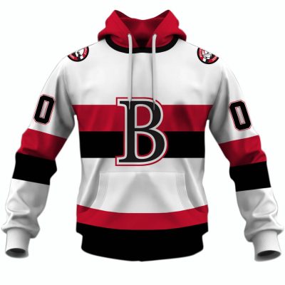 Personalized AHL Belleville Senators White Jersey 2020