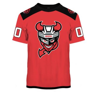 Personalized AHL Binghamton Devils Red Jersey 2020