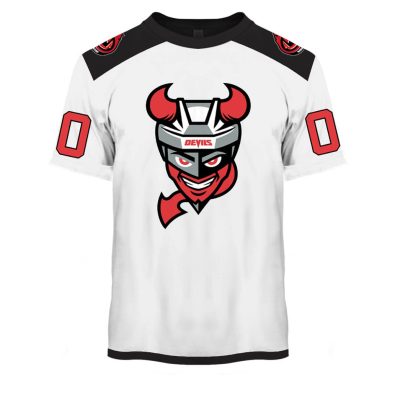 Personalized AHL Binghamton Devils White Jersey 2020