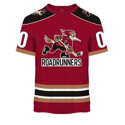 Personalized AHL Tucson Roadrunners Red Home Jersey 2020