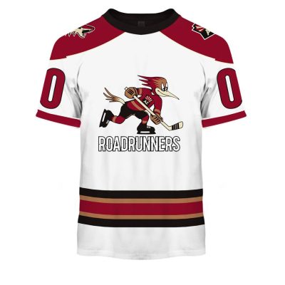 Personalized AHL Tucson Roadrunners White Home Jersey 2020