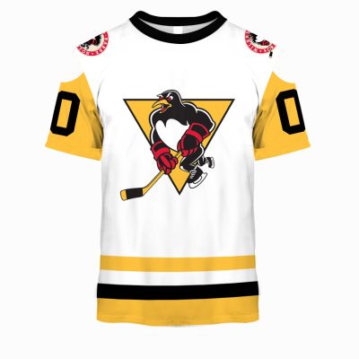 Personalized AHL Wilkes-Barre/Scranton Penguins White Jersey 2020