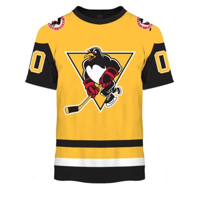 Personalized AHL Wilkes-Barre/Scranton Penguins Yellow Jersey 2020