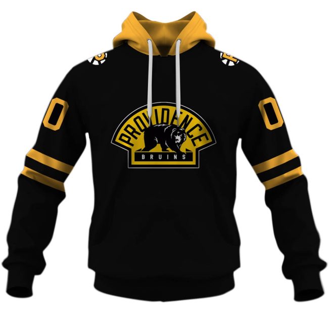 Personalized AHL American Hockey League Providence Bruins Jersey 2020