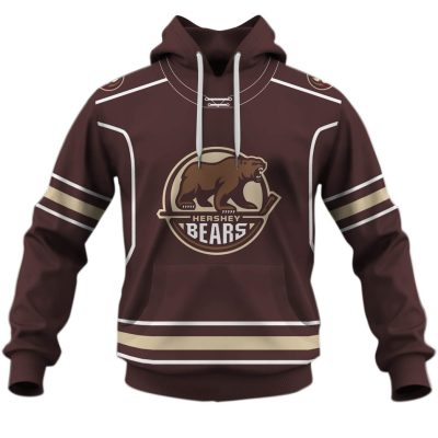 Personalize AHL 2020 Hershey Bears Premier Brown Jersey