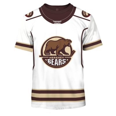 Personalize AHL 2020 Hershey Bears Premier White Jersey