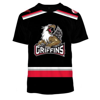 Personalize AHL Grand Rapids Griffins Premier Black Jersey