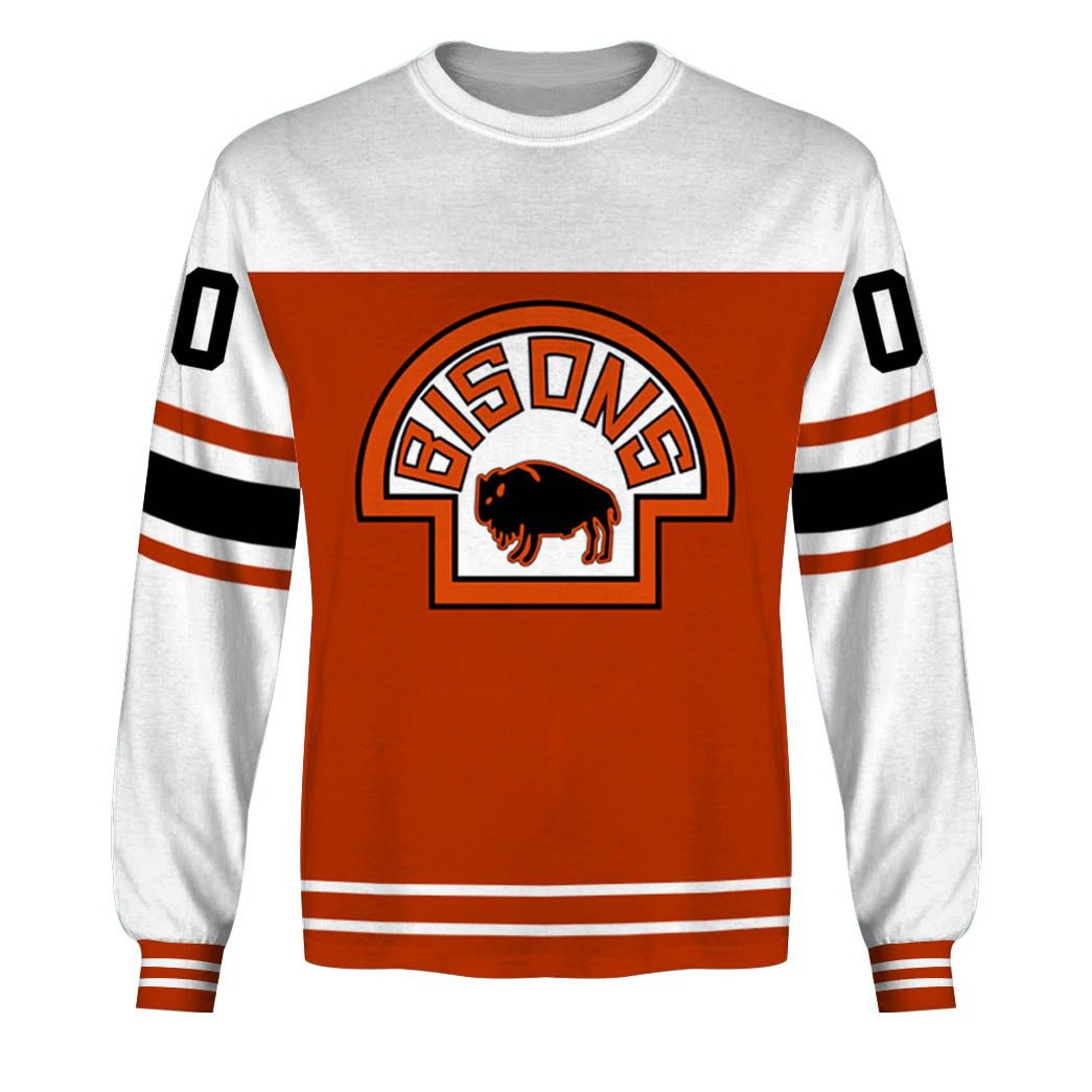 Personalize Vintage AHL Buffalo Bisons 1937 hockey Retro Jersey Personalize Vintage AHL Buffalo Bisons 1937 hockey Retro Jersey