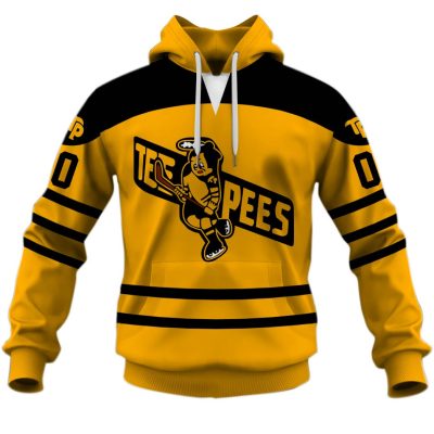 Personalize Vintage AHL St. Catharines Teepees OHL hockey Retro Jersey