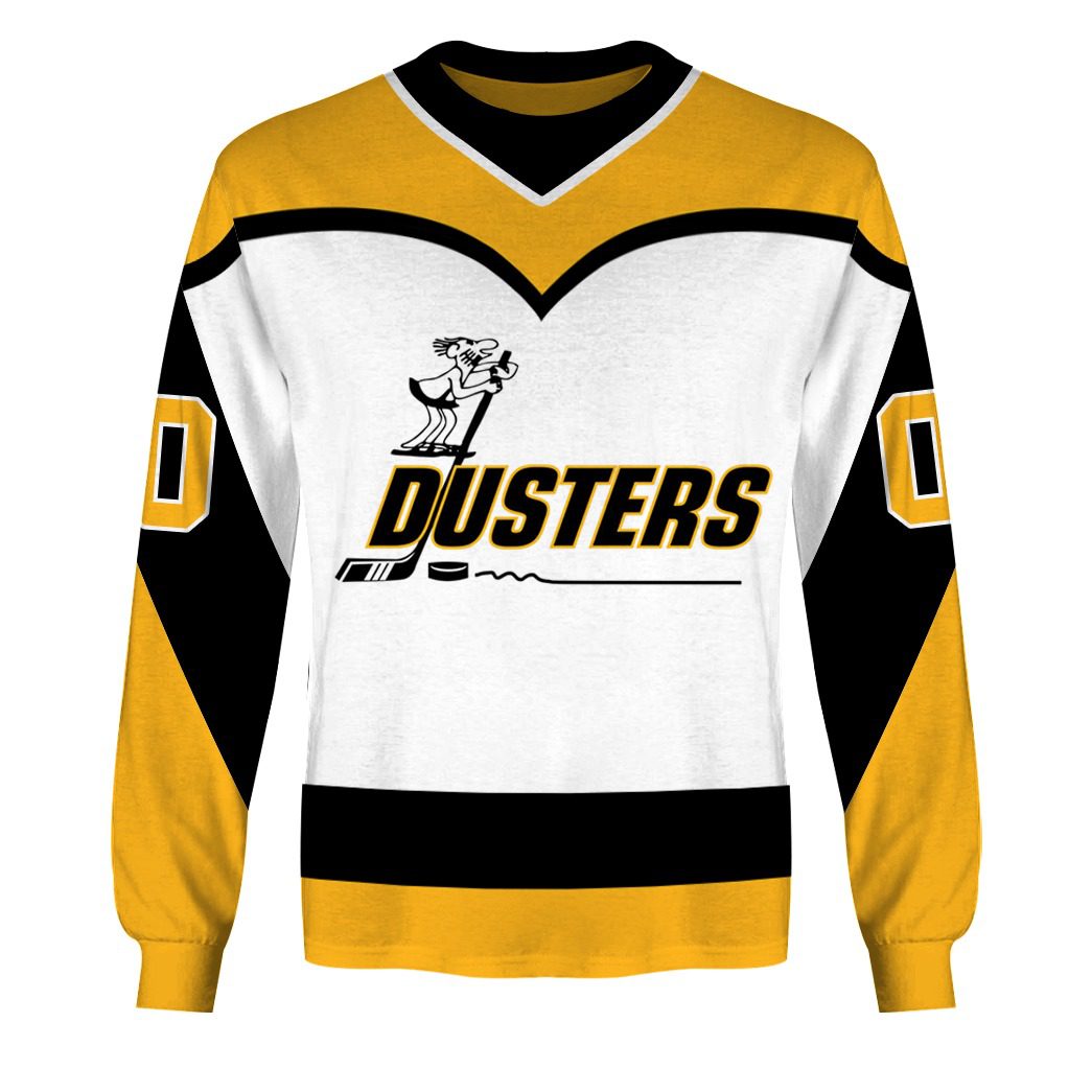 Personalize Vintage AHL Broome Dusters Hockey Retro Jersey