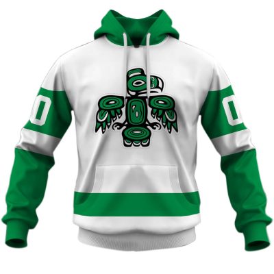 Personalize Vintage AHL Seattle Totems White1970 hockey Retro Jersey