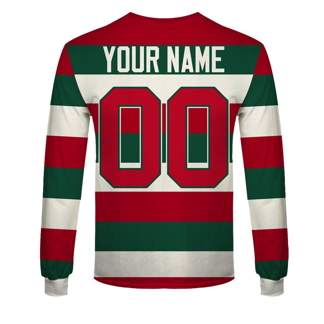 Personalize Vintage AHL Seattle Metropolitans hockey Retro Jersey