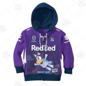 Mon Yourname Blueynrl 013 Kid Hoodie Zip Front.jpg - demo10