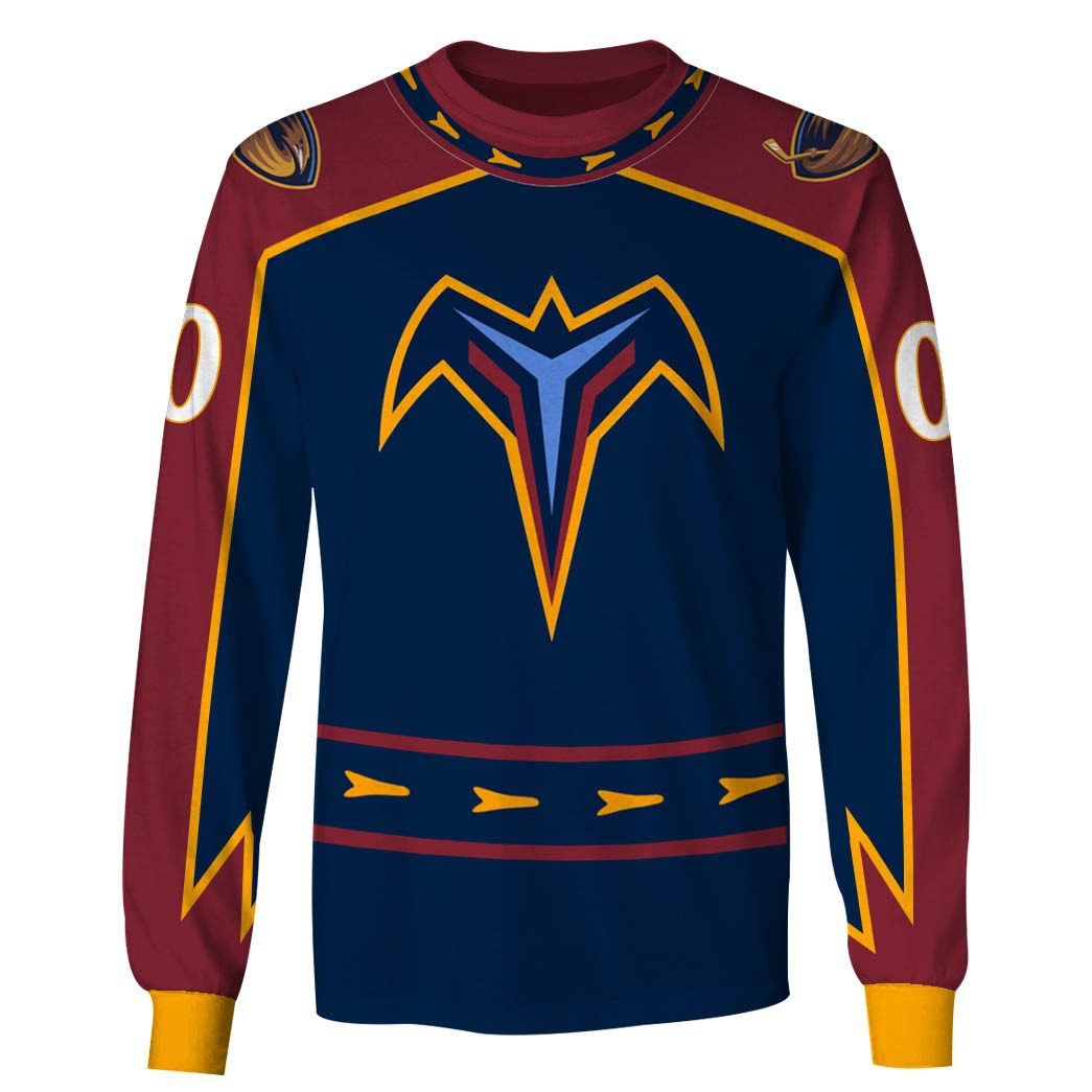 Personalized Atlanta Thrashers/ Winnipeg Jets 1999 Vintage Away Jersey
