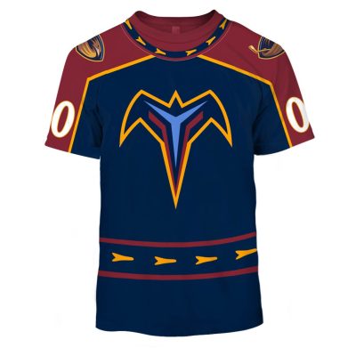 Personalized Atlanta Thrashers/ Winnipeg Jets 1999 Vintage Away Jersey