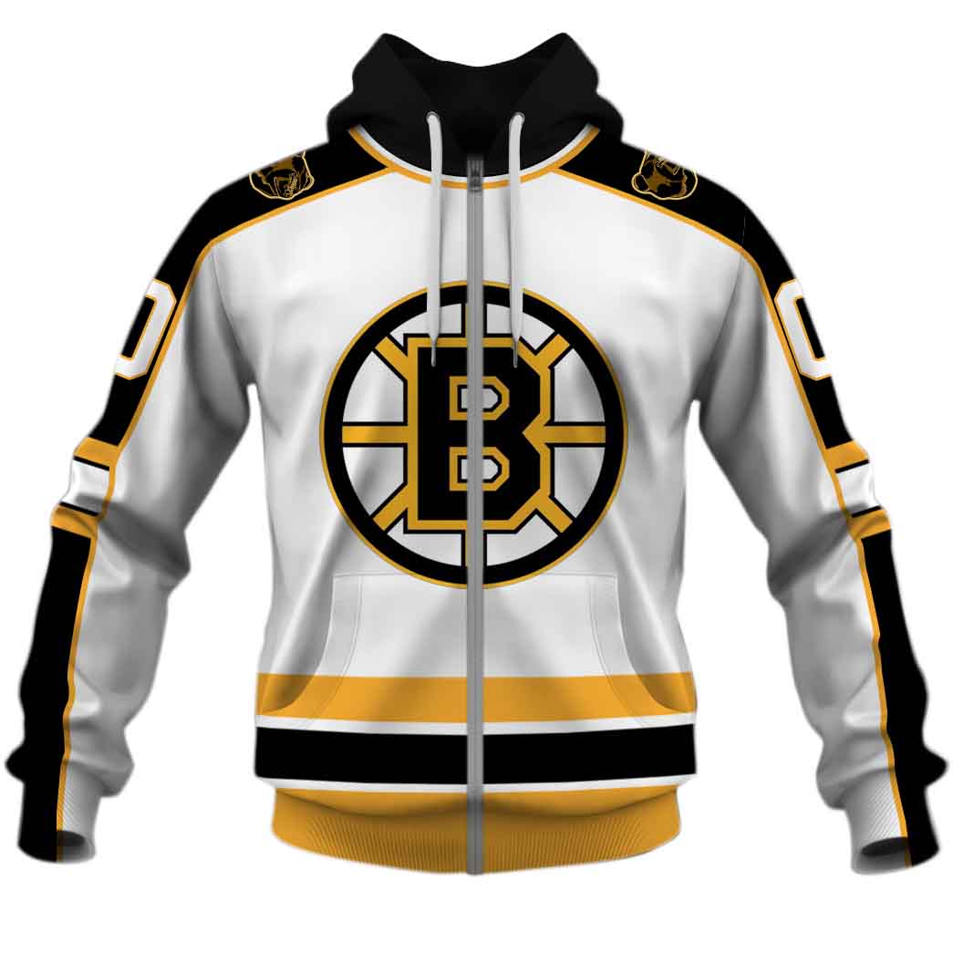 Personalized Boston Bruins 1995- 1996 / 2005- 2006 Vintage Home Jersey