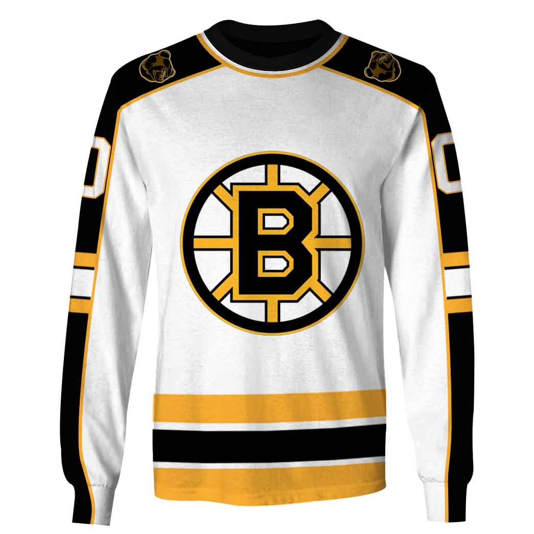 Personalized Boston Bruins 1995- 1996 / 2005- 2006 Vintage Home Jersey