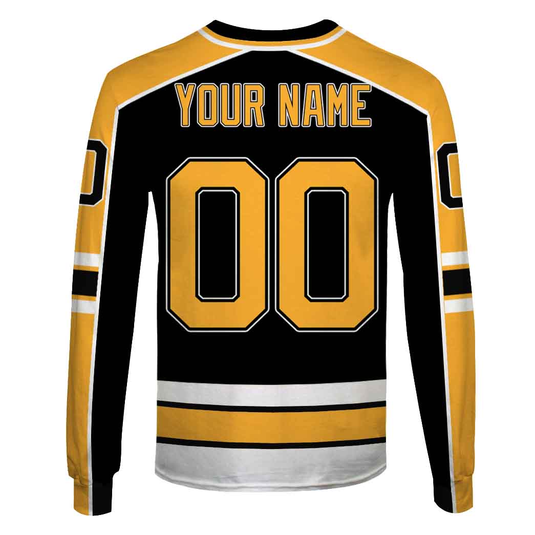 Personalized Boston Bruins 1995- 1996 / 2005- 2006 Vintage Away Jersey