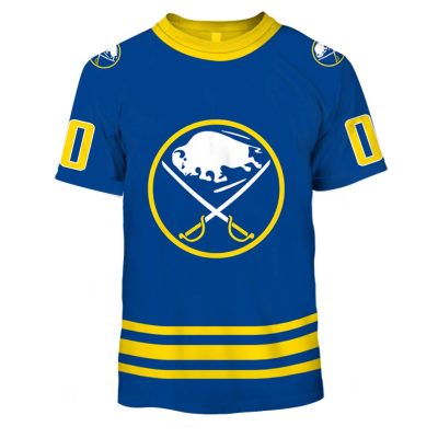 Personalized Buffalo Sabres 80s 90s Away Vintage NHL Throwback Jersey