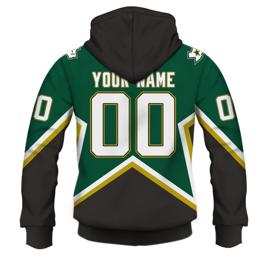 Personalized Dallas Stars 1999 Throwback Vintage NHL Away Jersey