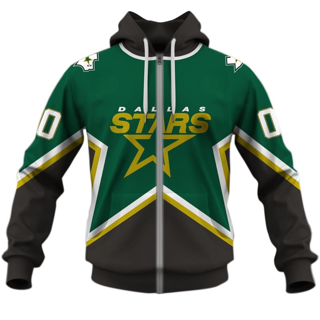 Personalized Dallas Stars 1999 Throwback Vintage NHL Away Jersey