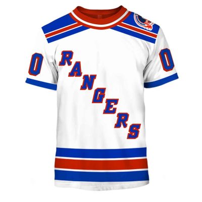Personalized New York Rangers 1994 Throwback Vintage Home Jersey