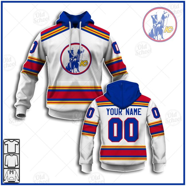 Personalized NHL Kansas City Scouts / New Jersey Devils Vintage Jersey