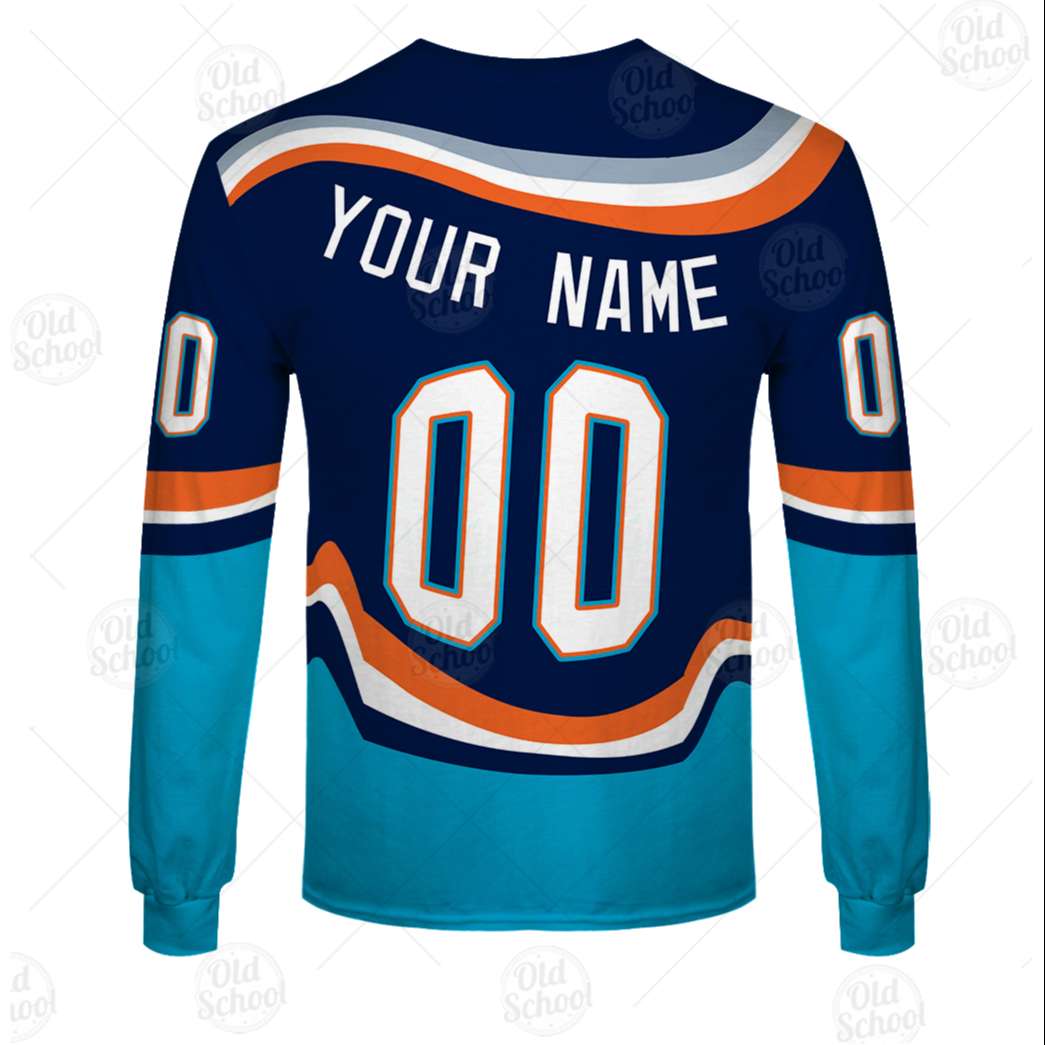 Personalized Vintage NHL New York Islanders 1997 Jersey