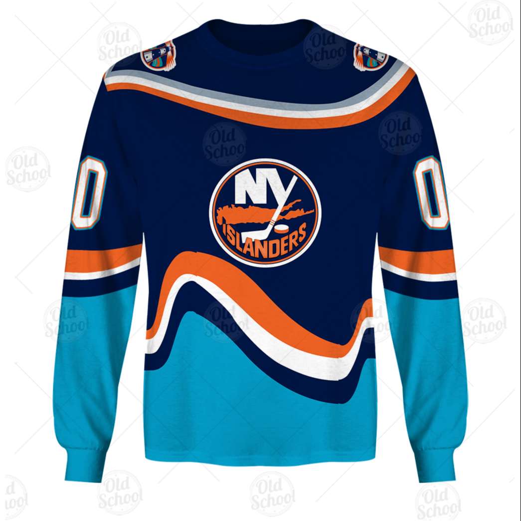 Personalized Vintage NHL New York Islanders 1997 Jersey